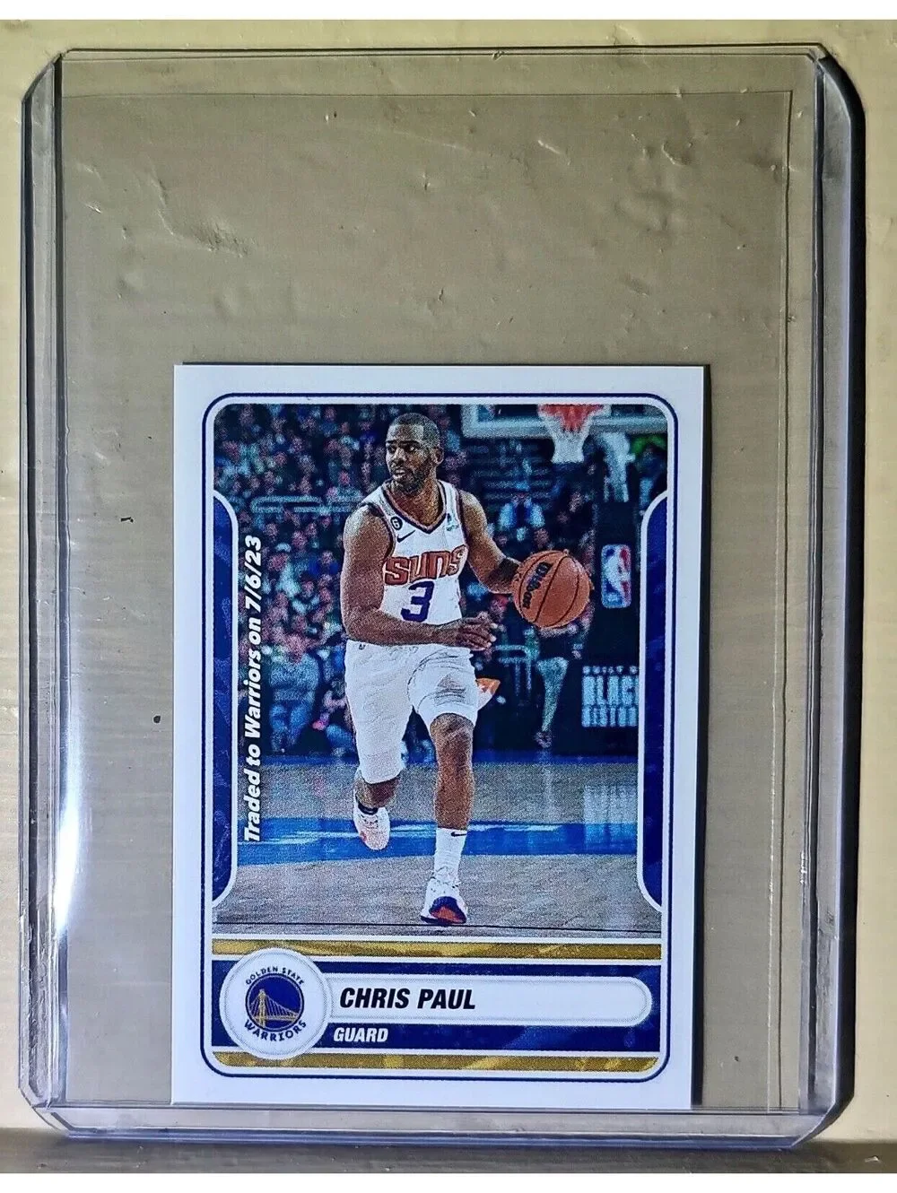 2023-24 Chris Paul Panini NBA Basketball #327 Sticker Golden State Warriors